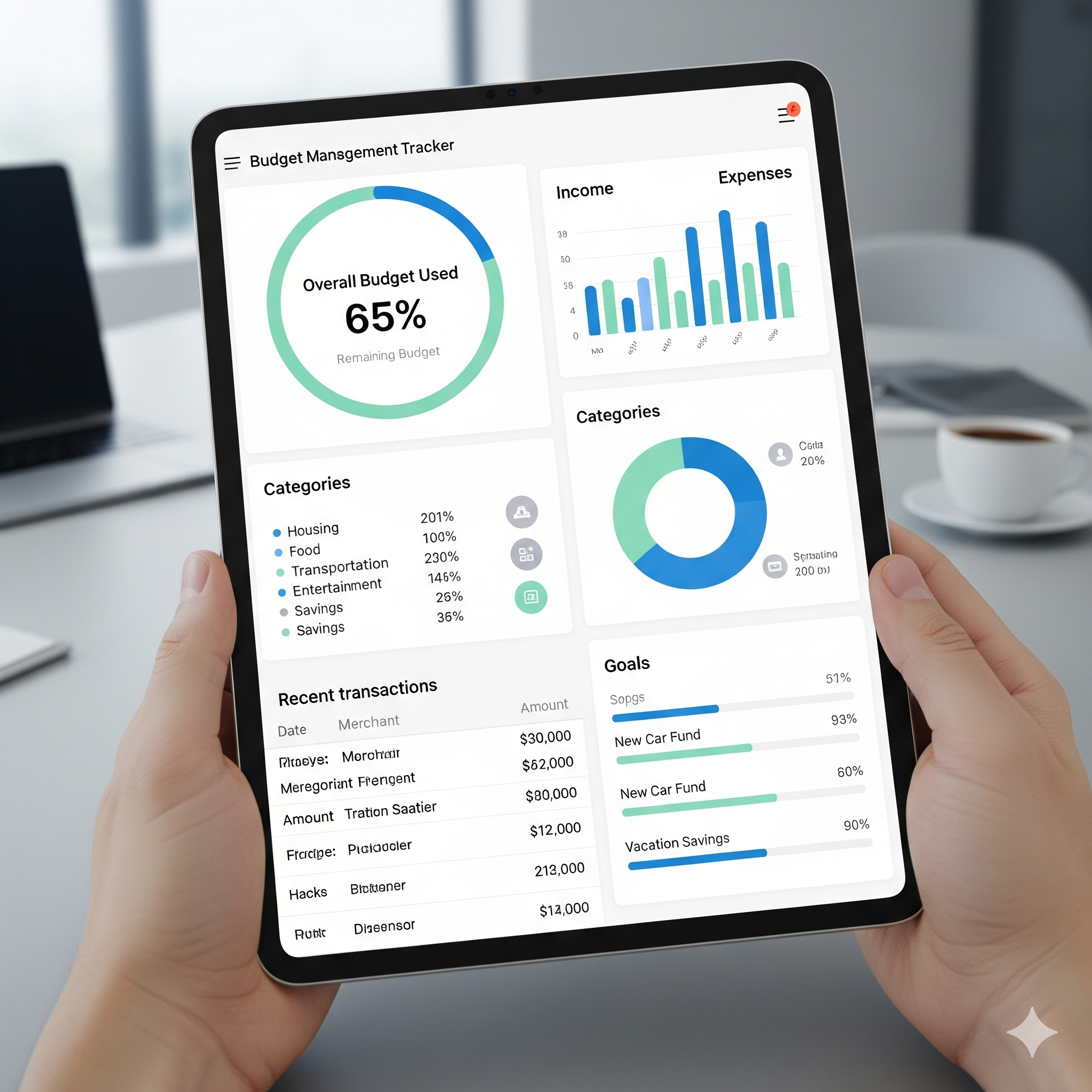 Budget Management Tracker