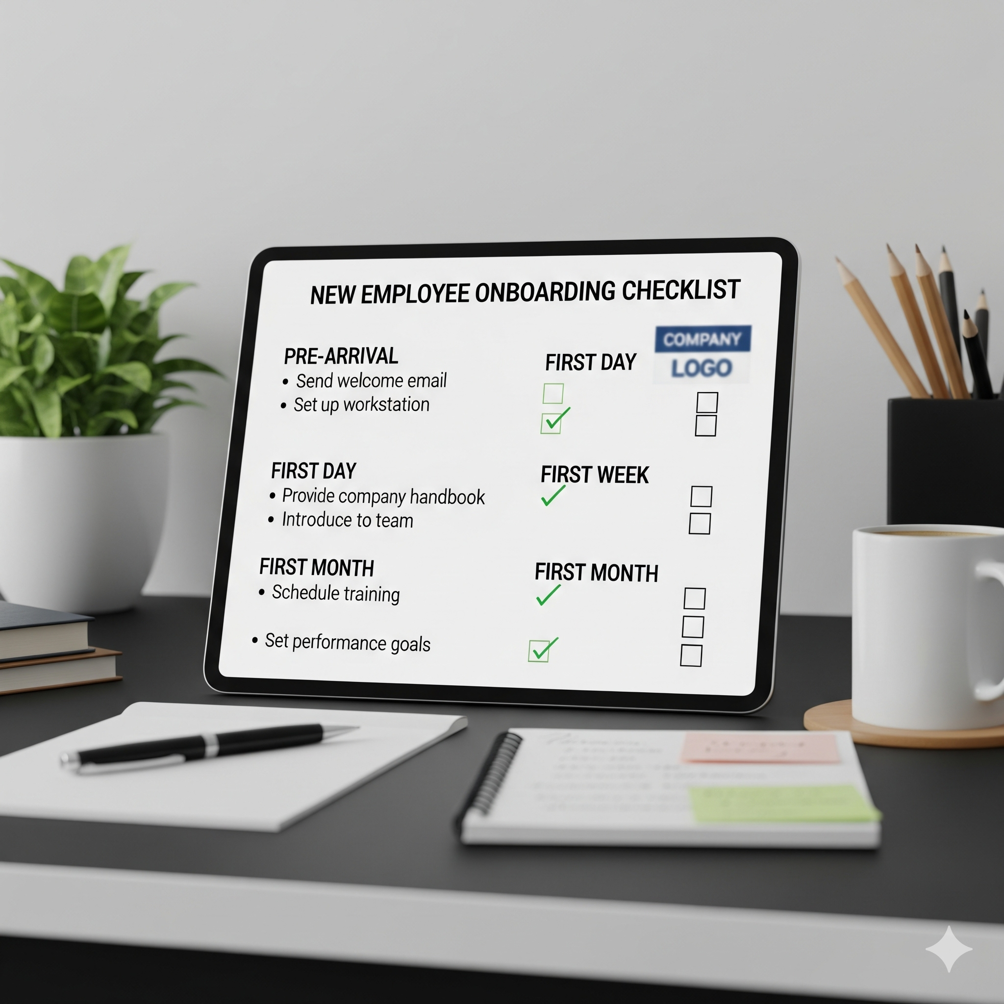 Onboarding Checklist Template